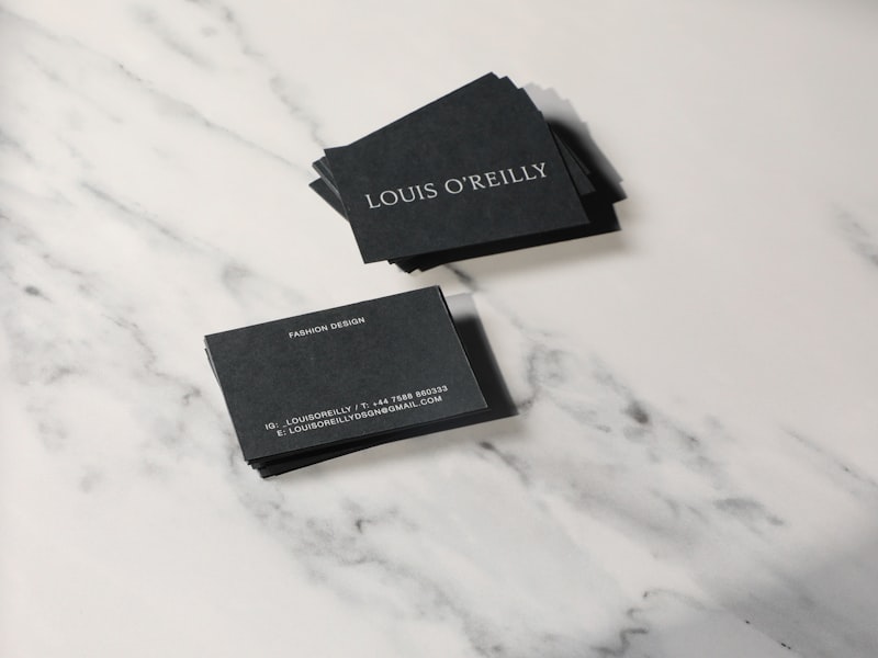 Business Cards — QR code use case